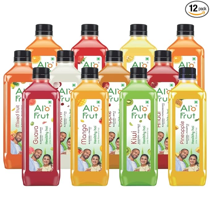 AloFrut Juice Gift Pack Mix Flavour 10 Pcs