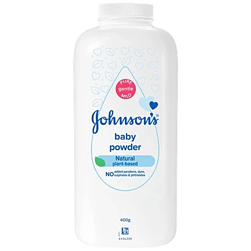 Johnsons Baby Powder Natural Plant-Based