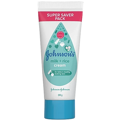 Johnsons Milk+Rice Cream 200 Gm