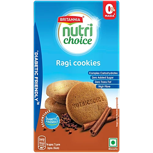 Britannia Cookies Nutri Choice Ragi 