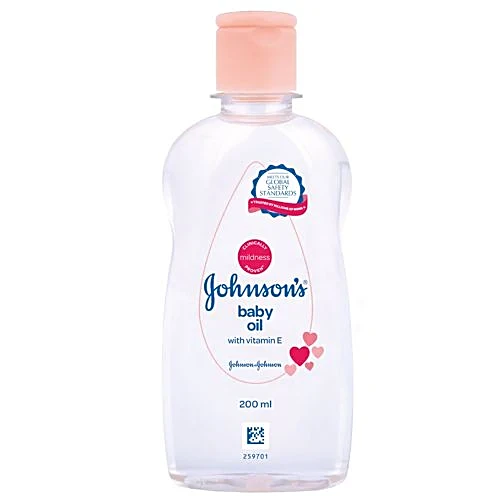 Johnsons Baby Oil With Vitamin E