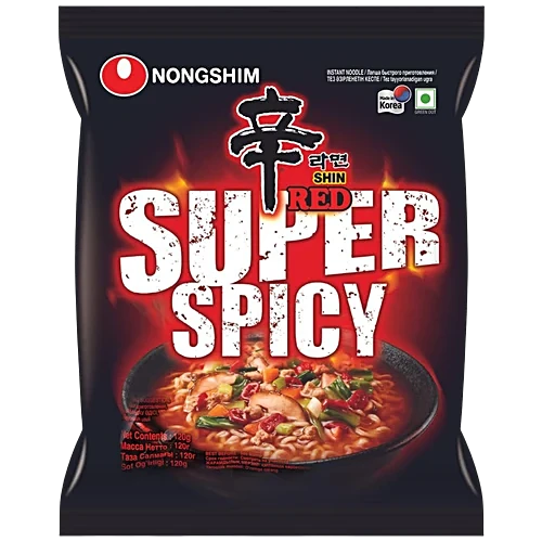 Nongshim Noodle Shin Red Super Spicy 