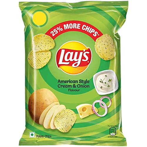 Lays Chips American Style Cream N Onion