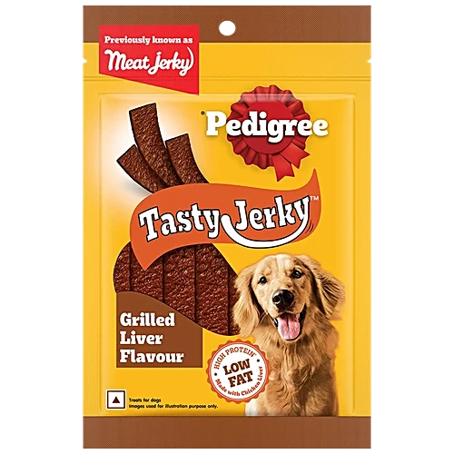 Pedigree Pet Food Meat Jerky Grilled Liver Flavor