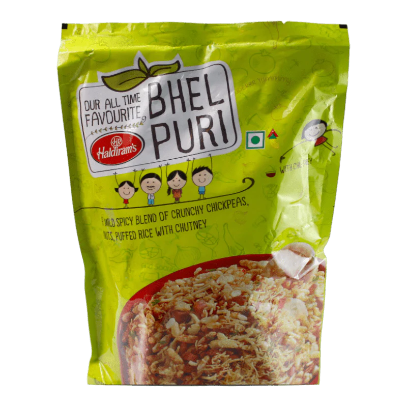 Haldirams Street Style Bhelpuri With Chutney