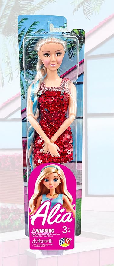 Alia Doll Red Dress