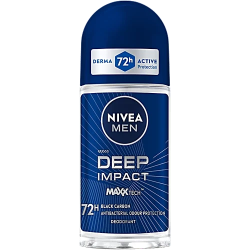 Nivea Deodorant Roll On Men Deep Impact 