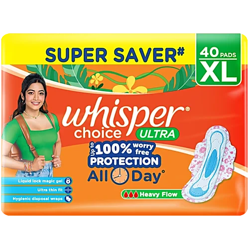 Whisper Sanitary Pads Ultra XL 