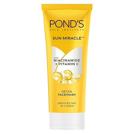 Ponds Face Wash Sun Miracle Detan 