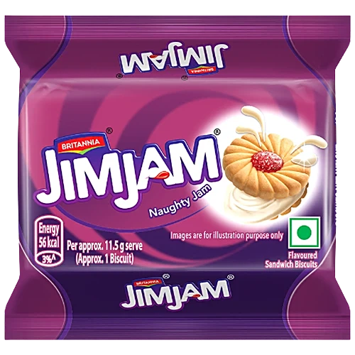 Britannia Biscuits Jim Jam 