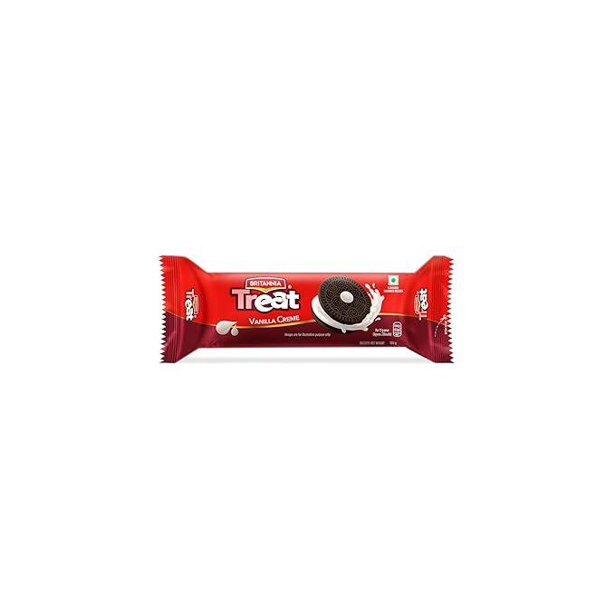 Britannia Biscuits Treat Vanilla Creme