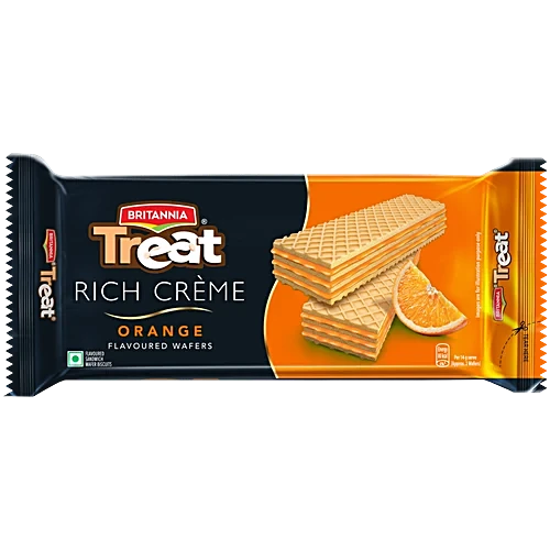 Britannia Treat Rich Creme Orange Wafers