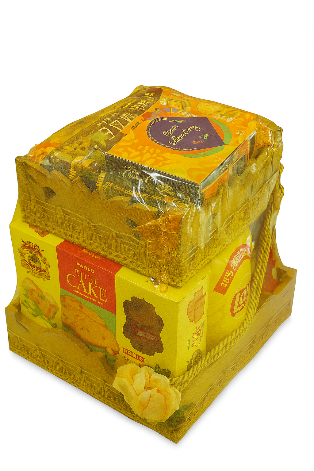 Triveni Basket Gift Pack Wooden 