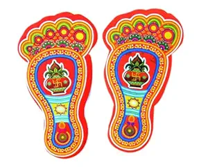 Diwali Special Parchim Charan Stickers