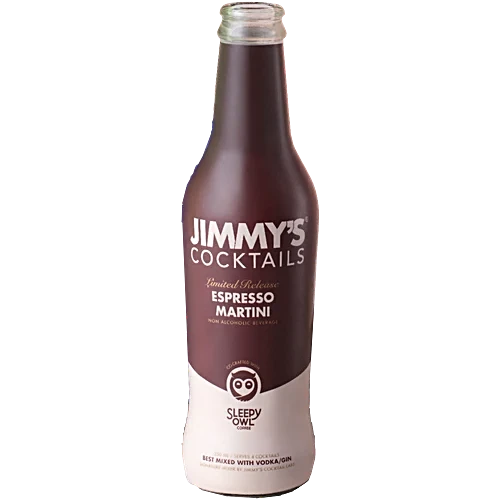 Jimmys Soft Drink Cocktails Espresso Martini