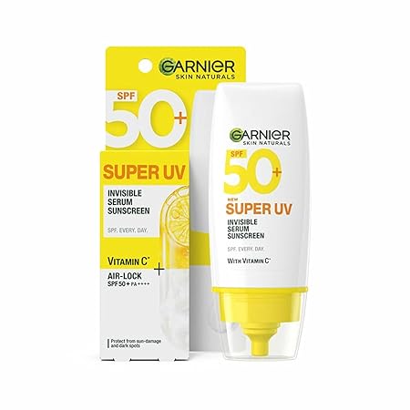 Garnier Face Serum Super UV Vitamin C Air Lock Spf 50 +