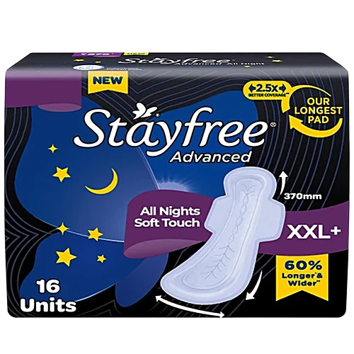 Stayfree Advanced All Night Soft Touch Extra Extra Large