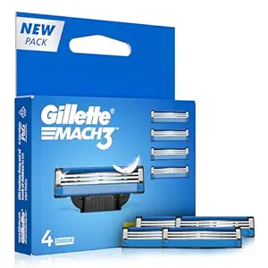 Gillette Shaving Blades Mach 3 Cartridges 4