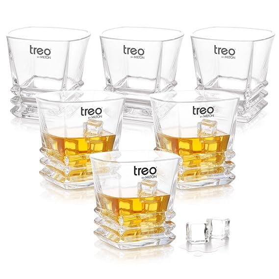 Treo Tumbler Set Of 6 Pcs Quadra On The Rock 290 Ml