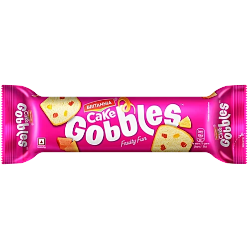 Britannia Cake Gobbles Fruity Fun