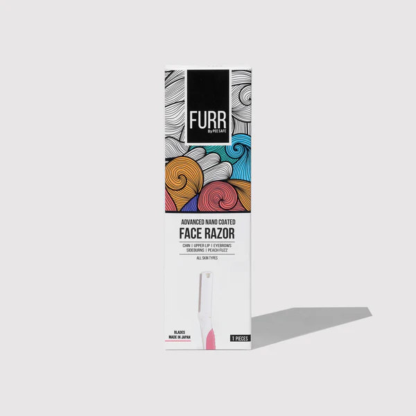 Furr By Pea Safe Face Razor Dual Head For All Skin Types