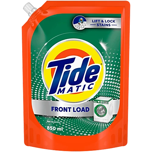 Tide Matic Front Load Liquid Detergent Pouch