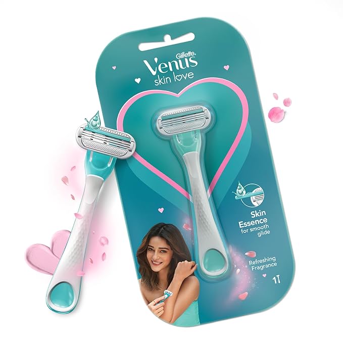 Gillette Razor Venus Skin Love For Smooth Glide