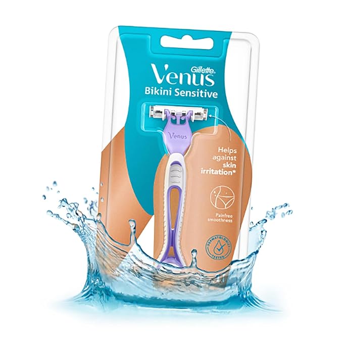 Gillette Razor Venus Bikini Sensitive For Painfree Smoothness