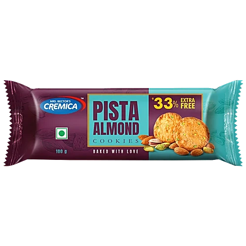 Cremica Cookies Pista Almond 
