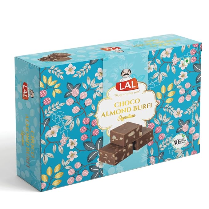 Lal Sweets Choco Almond Burfi