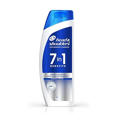 Head And Shoulders Shampoo Anti Dandruff 7 in 1 Benefits