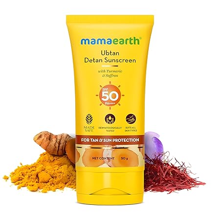 Mamaearth Sun Screen Cream Detan Spf 50+