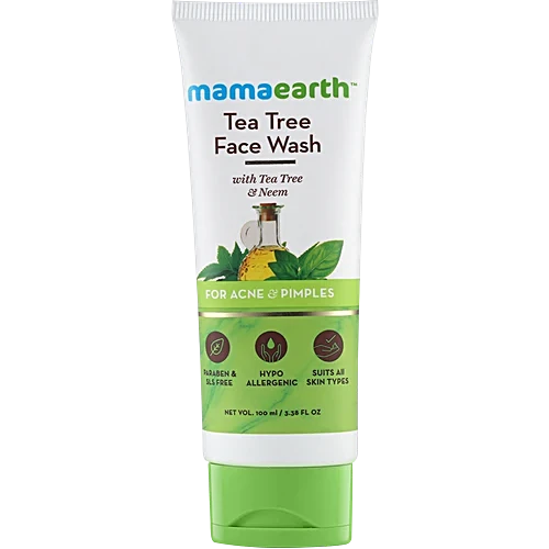 Mamaearth Face Wash Tea Tree With Neem