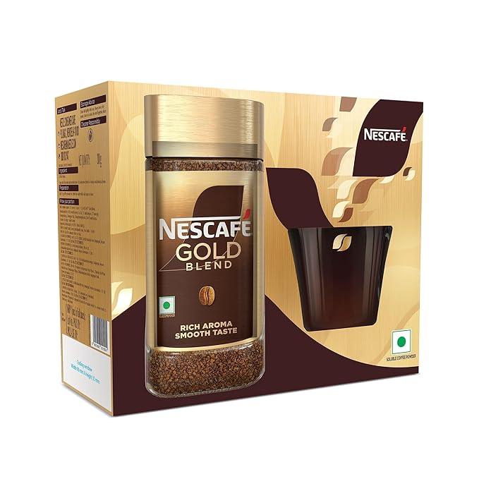 Nescafe Coffee Gold Blend Rich Aroma Smooth Taste