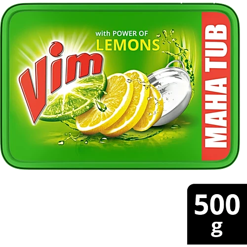 Vim Dish Wash Bar Lemon Tub