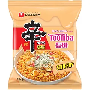 Samyang Noodles Stir Fry Toomba Spicy And Creamy