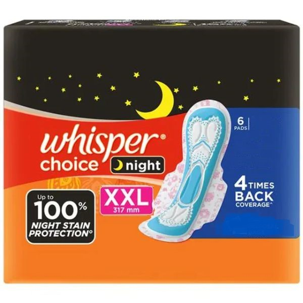Whisper Sanitary Pads All Night XXL