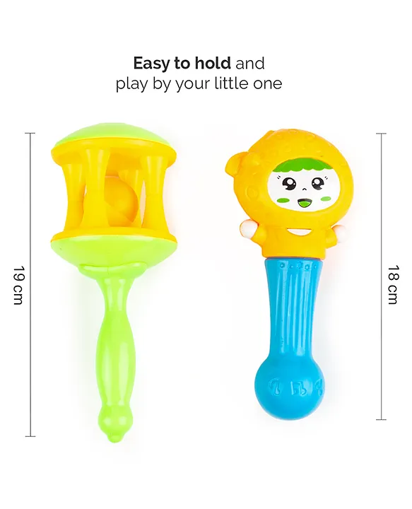Ratnas Toys Sargam Twin Rattele Set