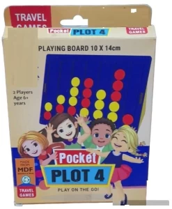 Toy Box Toys Pocket Plot 4 Play On The Go Travel Games