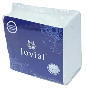 Jovial Napkins Tissue Paper 1 Ply 100 Pulls 