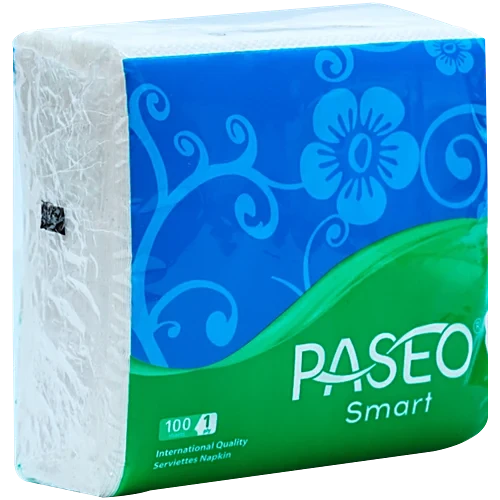 Paseo Smart Napkin Tissue Paper 1 Ply 100 Pulls
