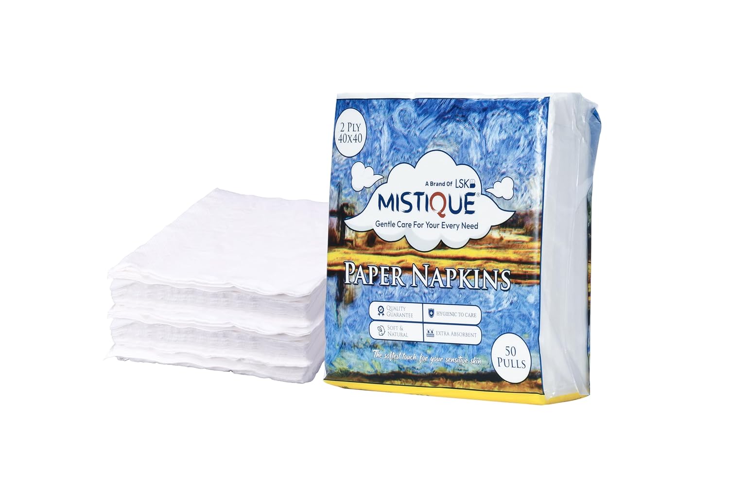 Mistique Tissue Paper 50 Pulls 2 Ply
