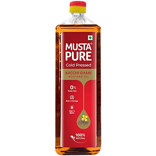 Musta Pure Cold Pressed Kacchi Ghani Mustard Oil