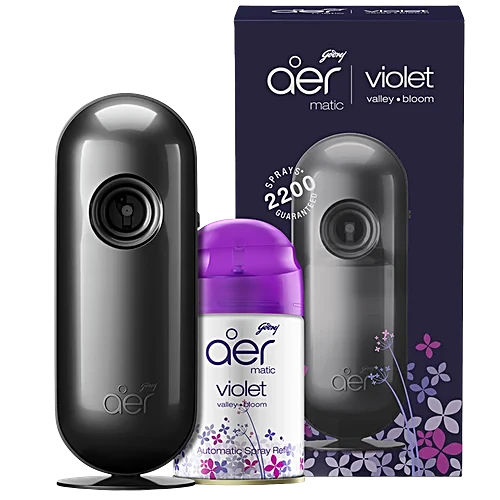 Godrej Air Freshener Automatic Violet Valley Bloom