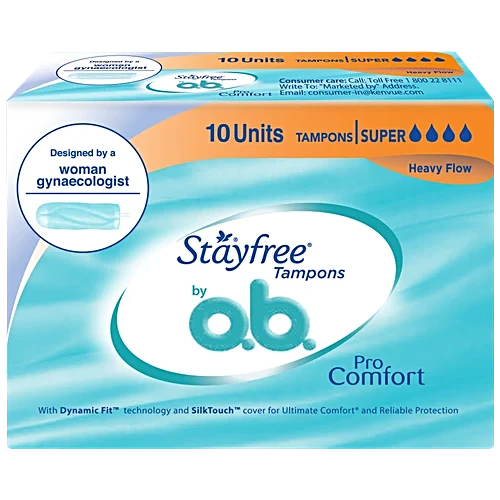 Stayfree Tempons Super For Heavy Flow
