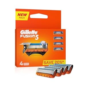 Gillette Shaving Blades Fusion 5 Cartridges	