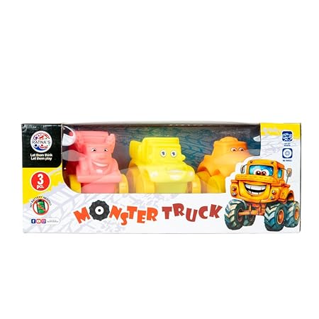 Ratnas Toys Monster Truck 3 pcs
