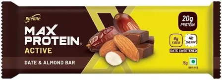RiteBite Max Protein Daily Bar Date And Almond