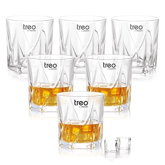 Treo Tumbler Set Of 6 Pcs Ignis On The Rocks 360 Ml