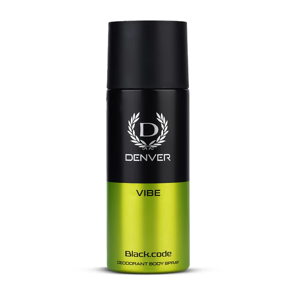 Denver Deodorant Body Spray Black Code Vibe